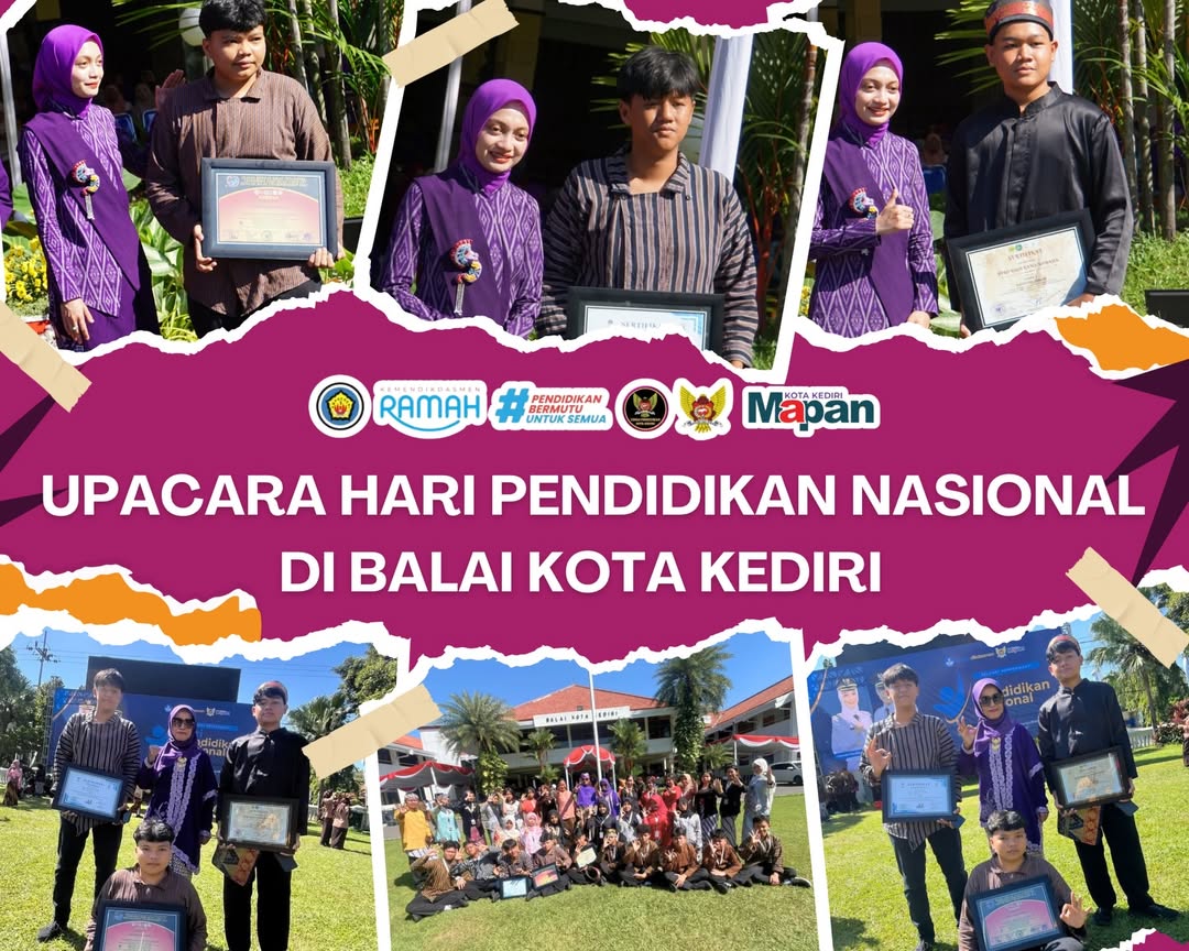 Selamat kepada siswa berpretasi atas nama- 1- Moch Ilham Al Busra kelas 9A (Juara International 